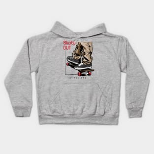 SKATE OUT Kids Hoodie